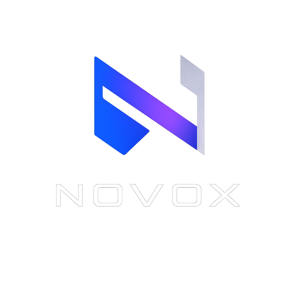 Logo Novox Blanco